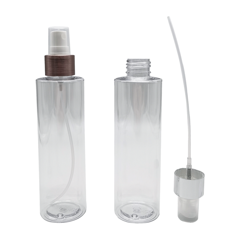 Vaporisateur à épaulement plat transparent