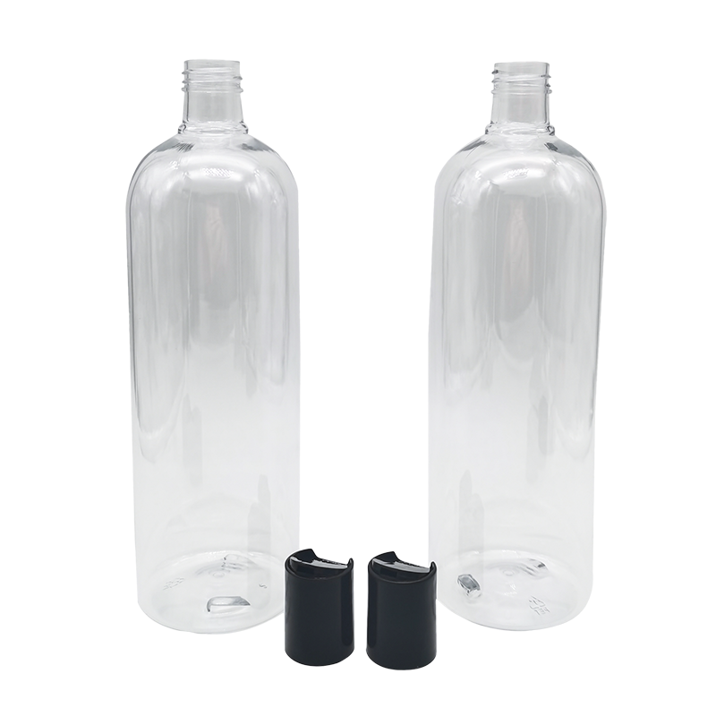 Flacon de gel douche shampooing lotion pour le corps transparent