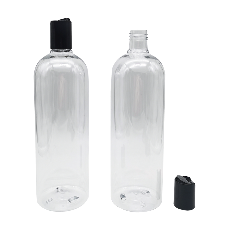 Flacon de gel douche shampooing lotion pour le corps transparent