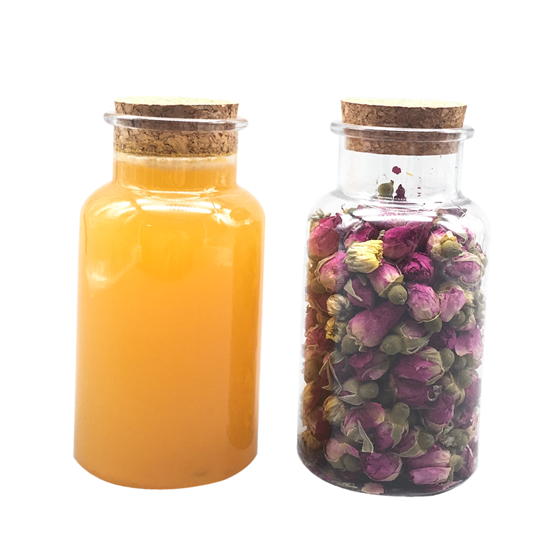 Jus boisson bouteille fruits secs fleur thé peut