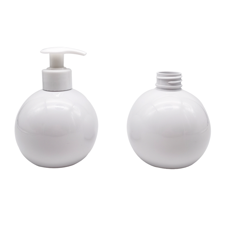 Bouteille de lotion de gel douche shampooing de forme ronde