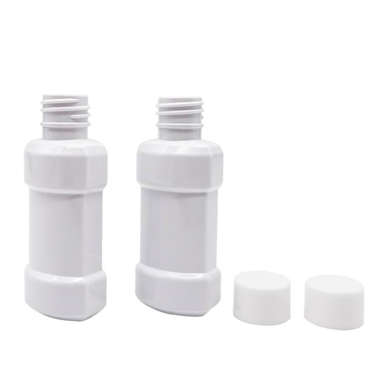 Exemple de bouteille de bain de bouche d'essai