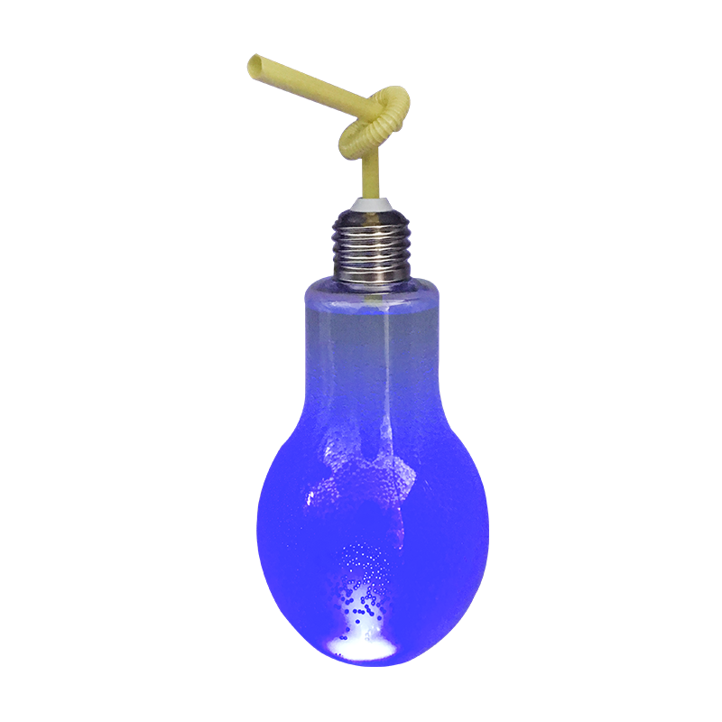 Bouteille de thé au lait d'ampoule de foudre de foudre de LED